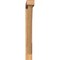 Ekena Millwork Traditional Block Smooth Bracket w/ Offset Brace, Western Red Cedar, 5 1/2"W x 46"D x 46"H BKT0604X46X46TRA05SWR - alternate 2